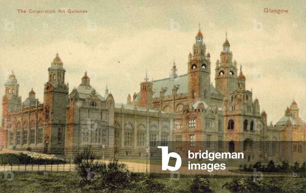 Kelvingrove Art Gallery and Museum, Glasgow (colour photo)