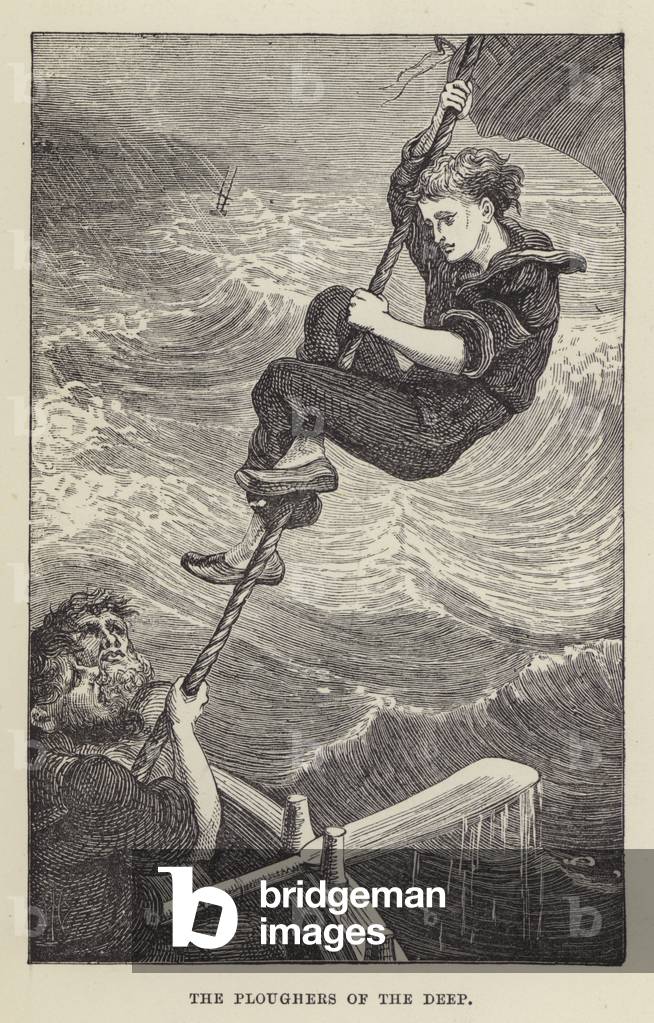 The ploughers of the deep (engraving)