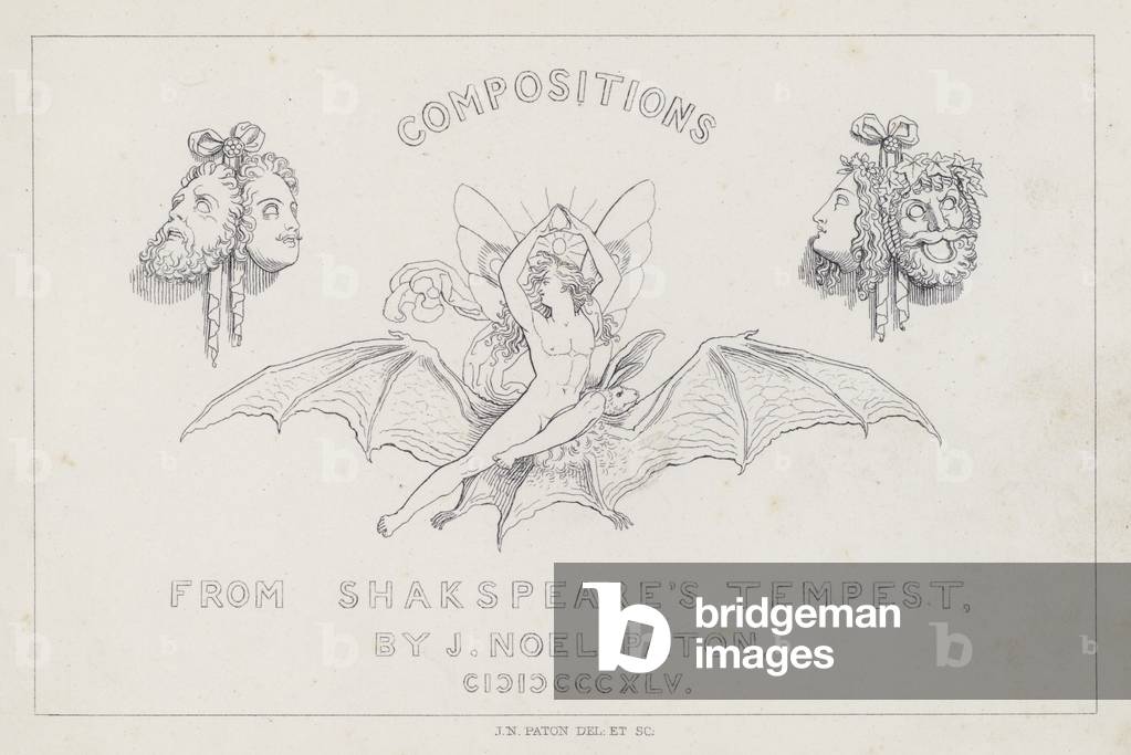 Shakespeare's The Tempest (engraving)