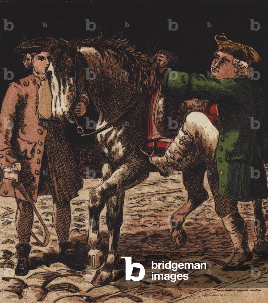 John Gilpin (colour litho)