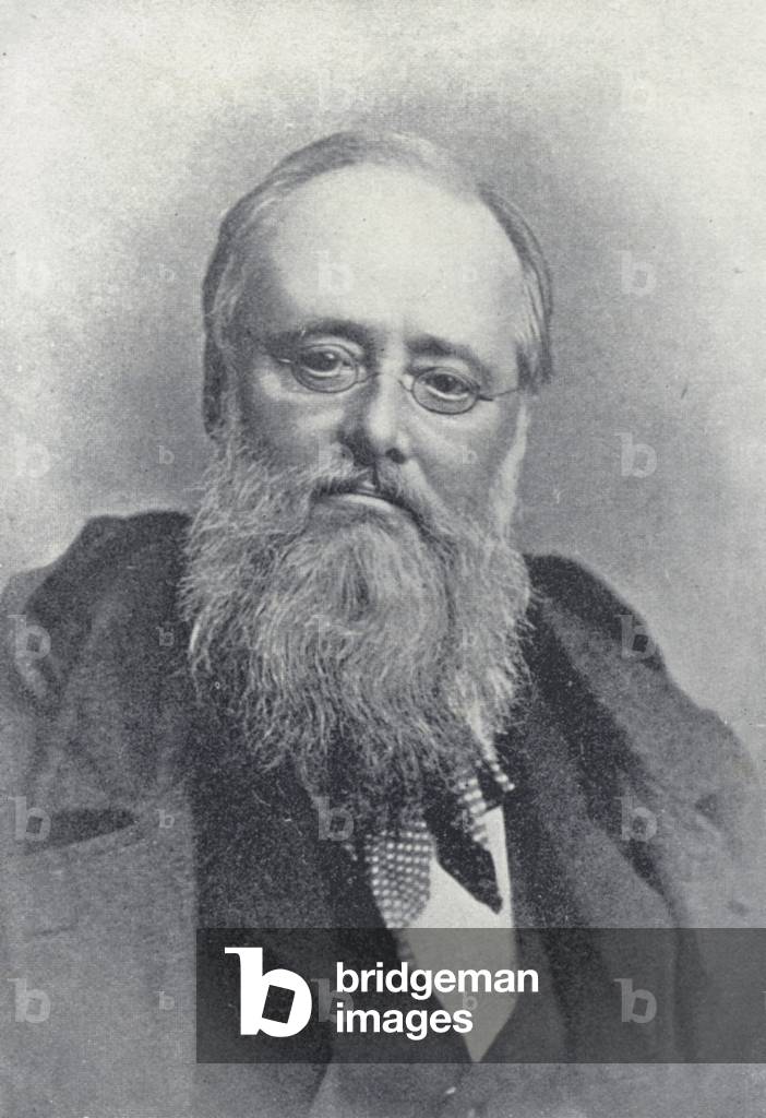 Wilkie Collins (b/w photo)