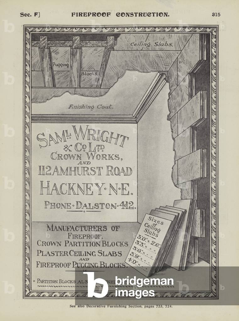 Page from The Architects' Compendium (litho)