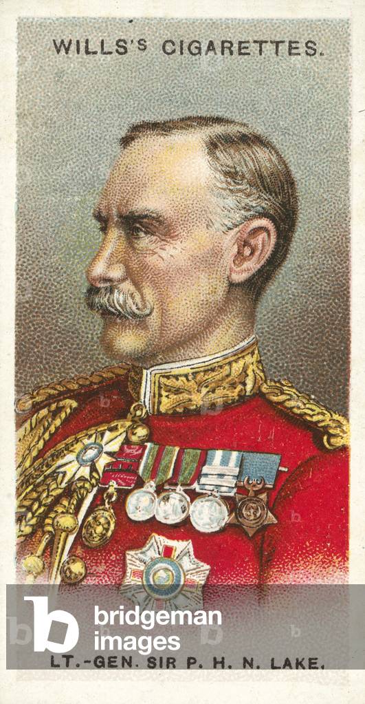 Lieutenant-General Sir P H N Lake (chromolitho)