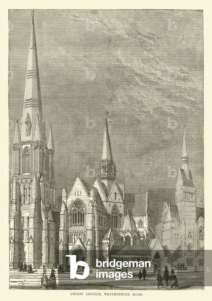 Christ Church, Westminster Road (engraving)