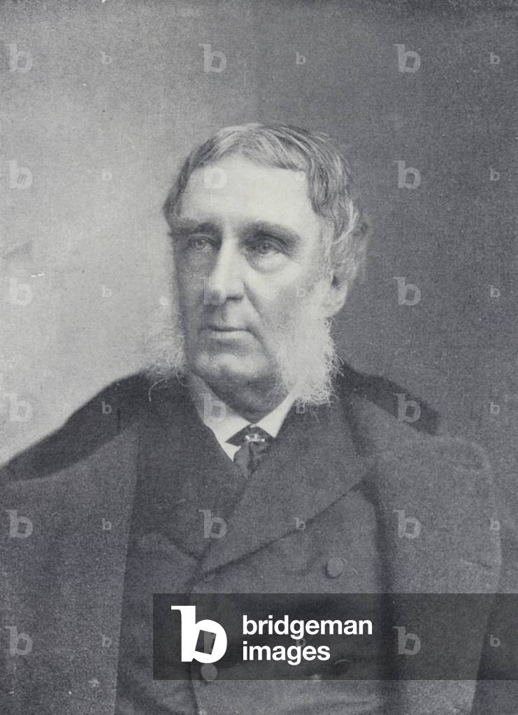 George William Curtis (b/w photo)