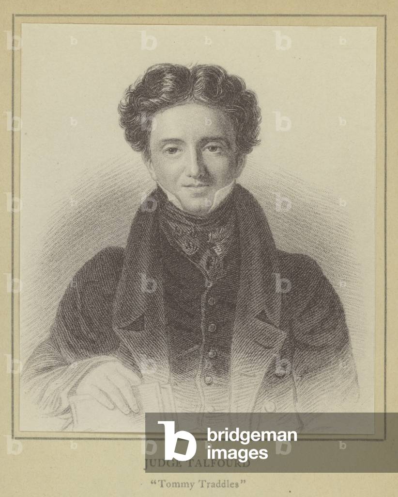 Judge Talfourd, Tommy Traddles (litho)