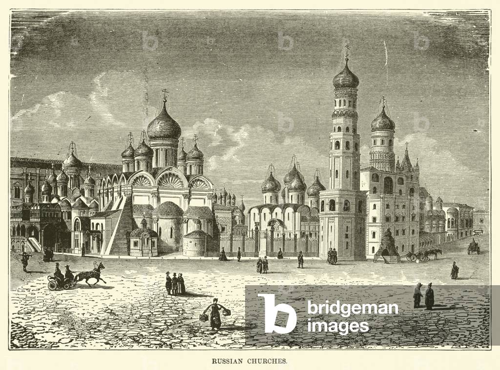Russian Churches (engraving)