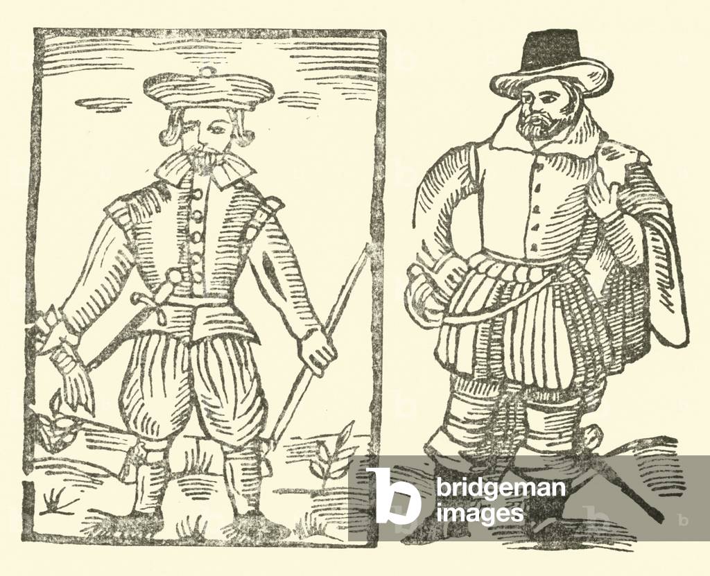 Illustration for The Roxburghe Ballads (woodcut)