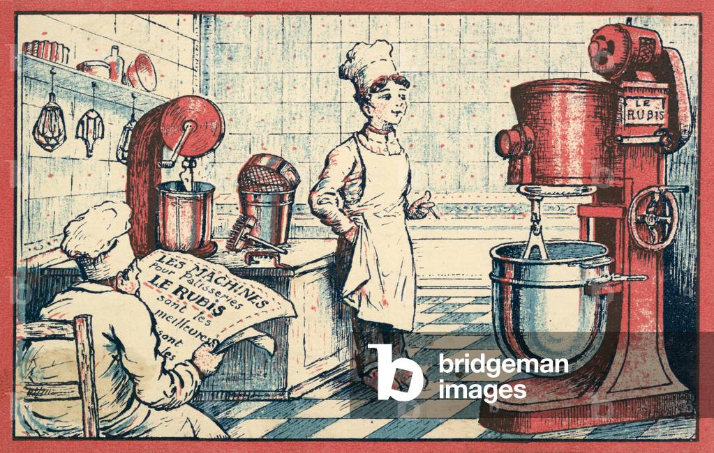 Le Rubis cake making machines (chromolitho)
