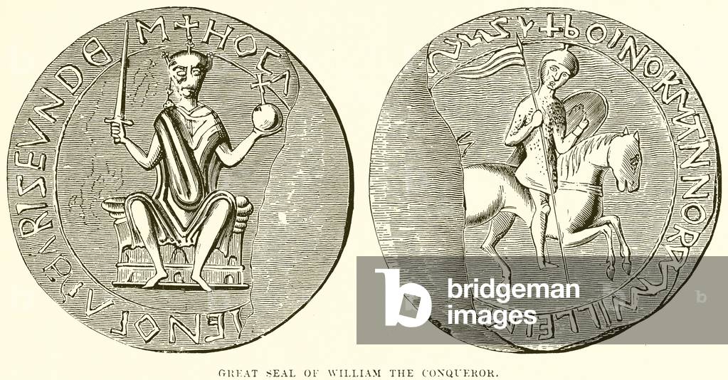 Great Seal of William the Conqueror (engraving)