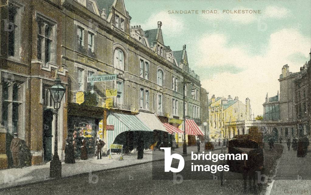 Sandgate Road, Folkestone (colour photo)