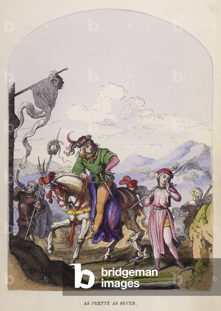 As Pretty As Seven (colour litho)