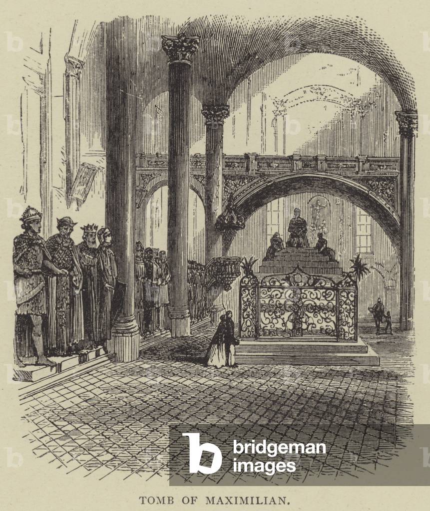 Tomb of Maximilian (engraving)