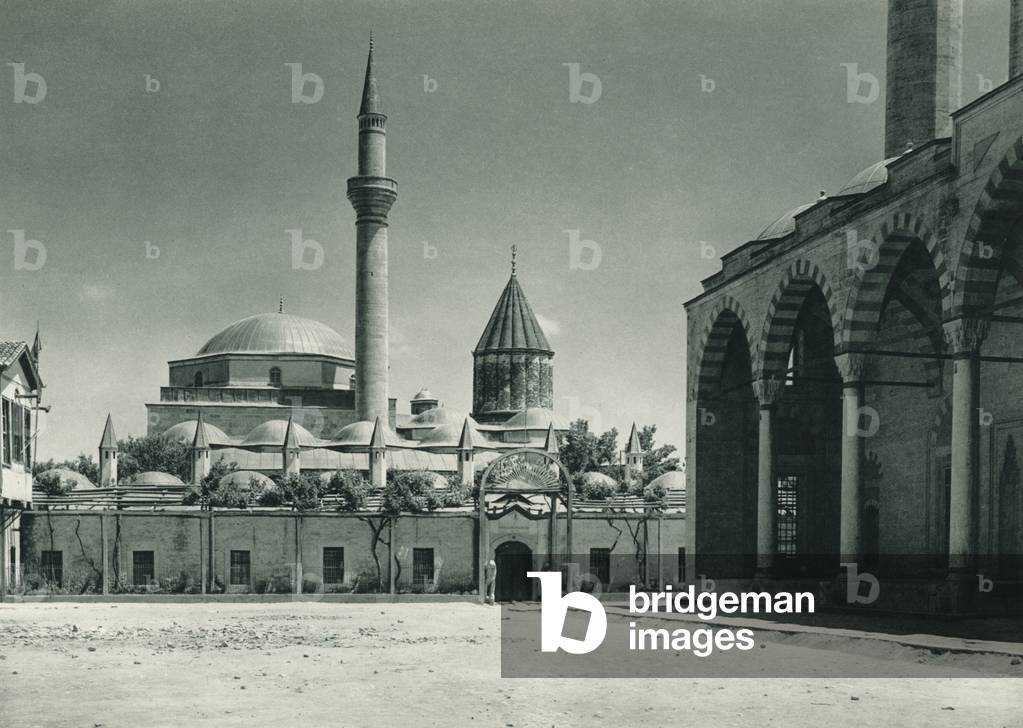 Turkey: Konya'dan, From Konya (b/w photo)