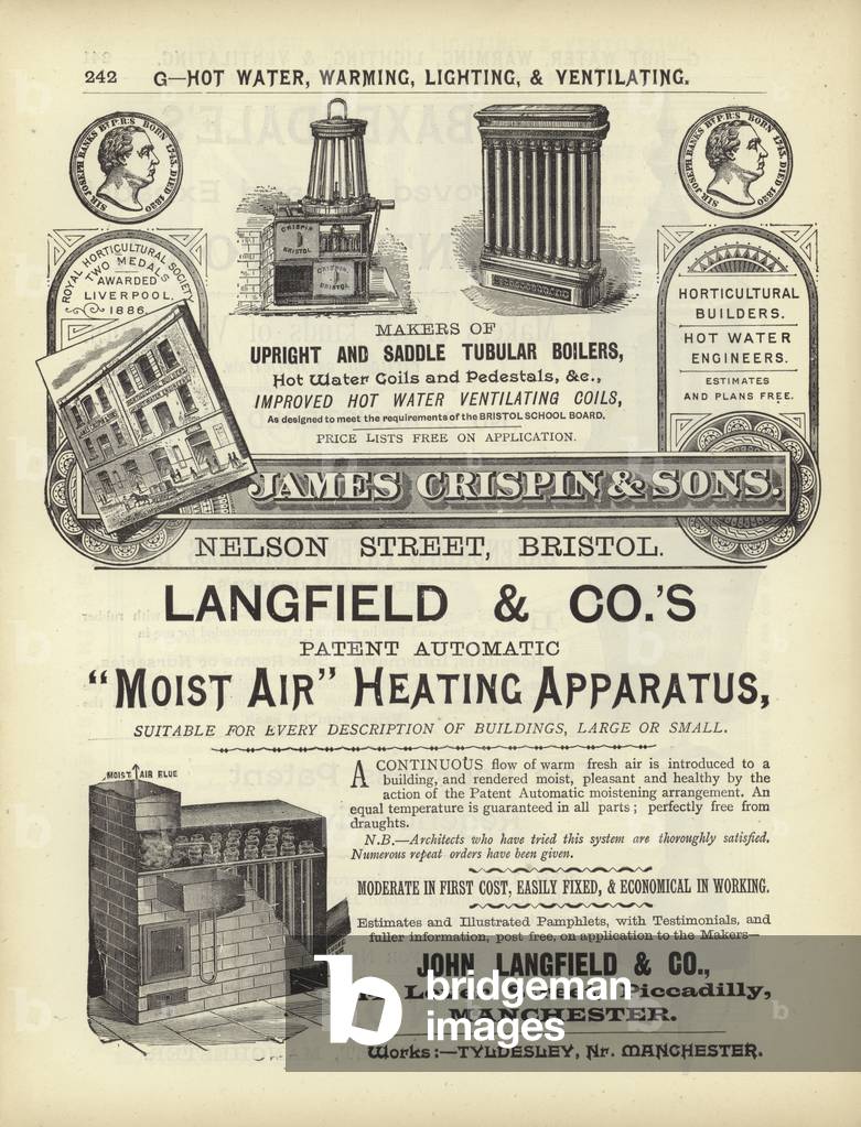 Page from The Architect's, Surveyor's and Engineer's Compendium 1892 (engraving)