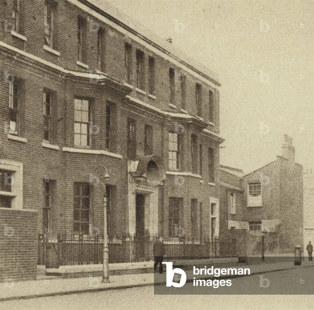 Thames Police Court, Charles Street, Stepney (b/w photo)