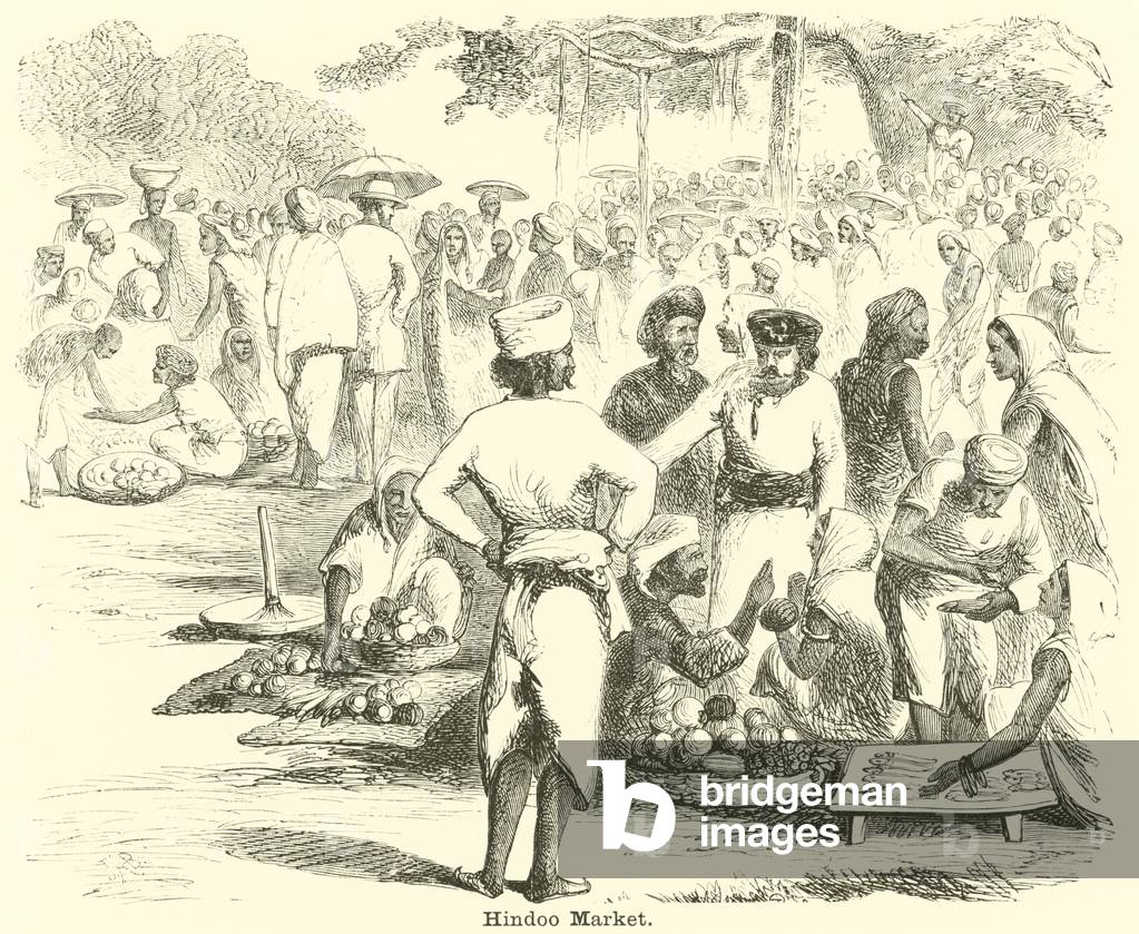 Hindoo Market (engraving)