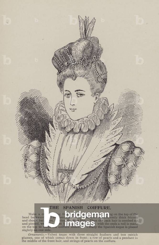 The Spanish Coiffure (engraving)