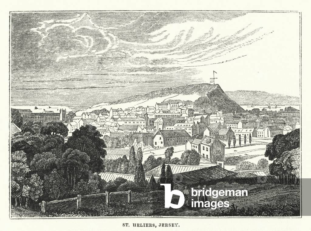 St Heliers, Jersey (engraving)