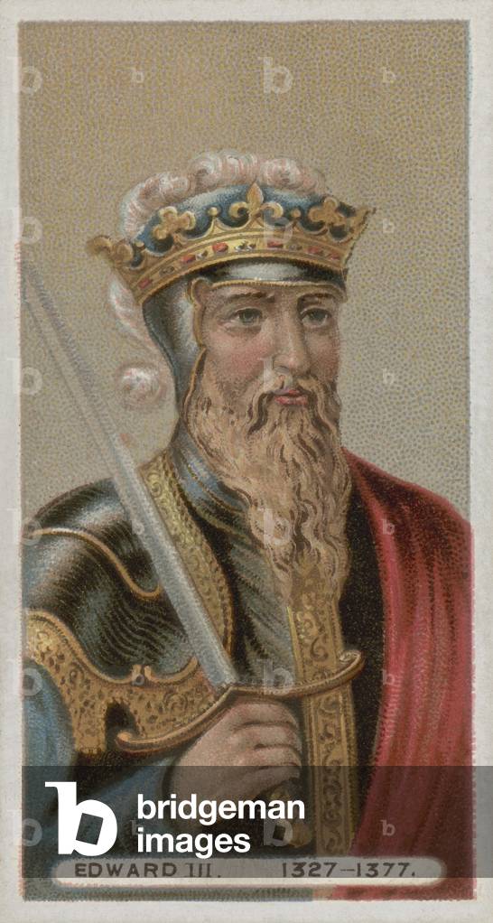 King Edward III (chromolitho)
