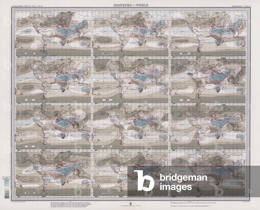 Isonephs, World (colour litho)