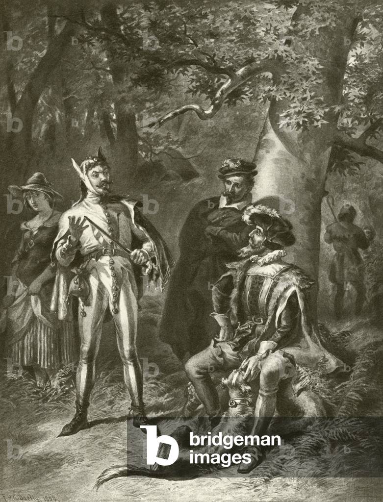 As you like it. Act V-Scene IV (gravure)