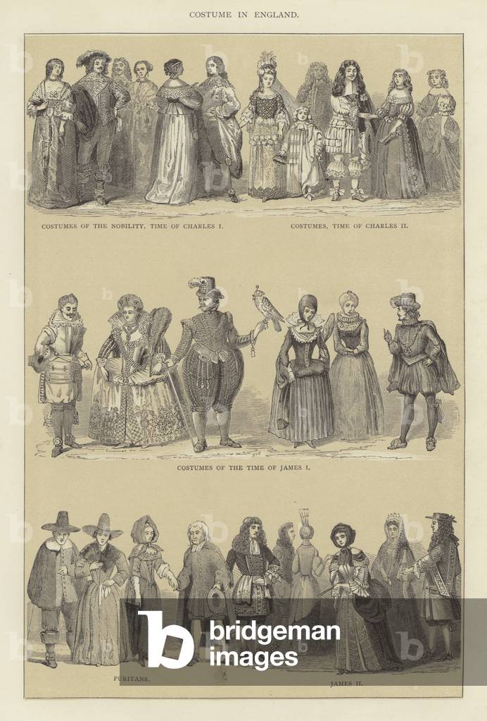 Costume in England (engraving)