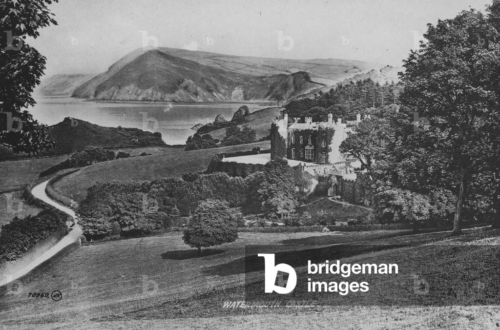 Watermouth Castle (b/w photo)