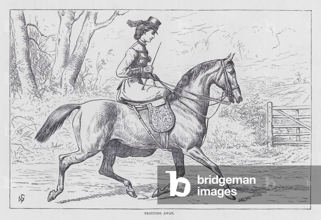 Trotting Away (engraving)