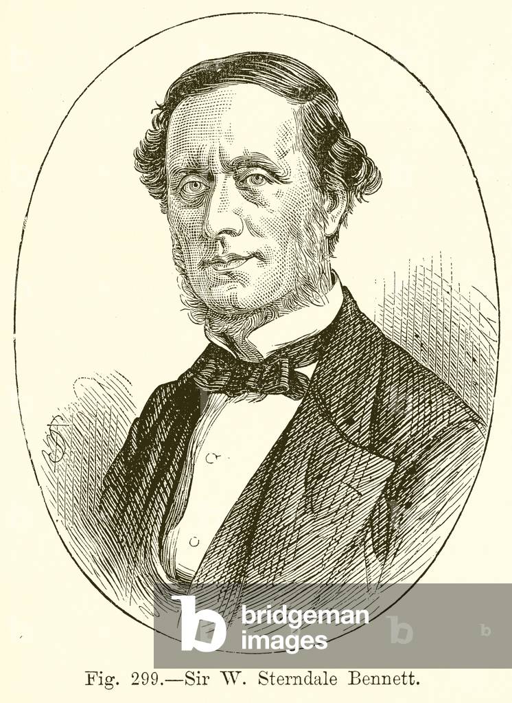Sir W. Sterndale Bennett (engraving)
