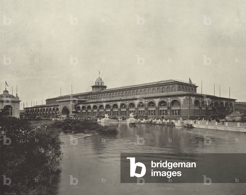 The Transportation Building (b/w photo)