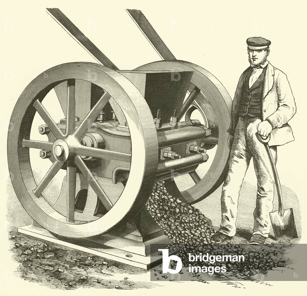 New Double-Action Stone-Breaker (engraving)