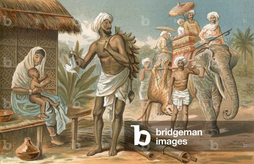 Natives of Hindoostan, returning from the tiger hunt
