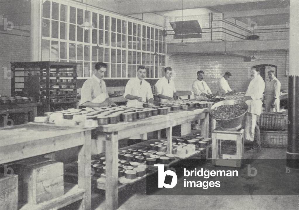 Leicester, Small Meat Department (b/w photo)