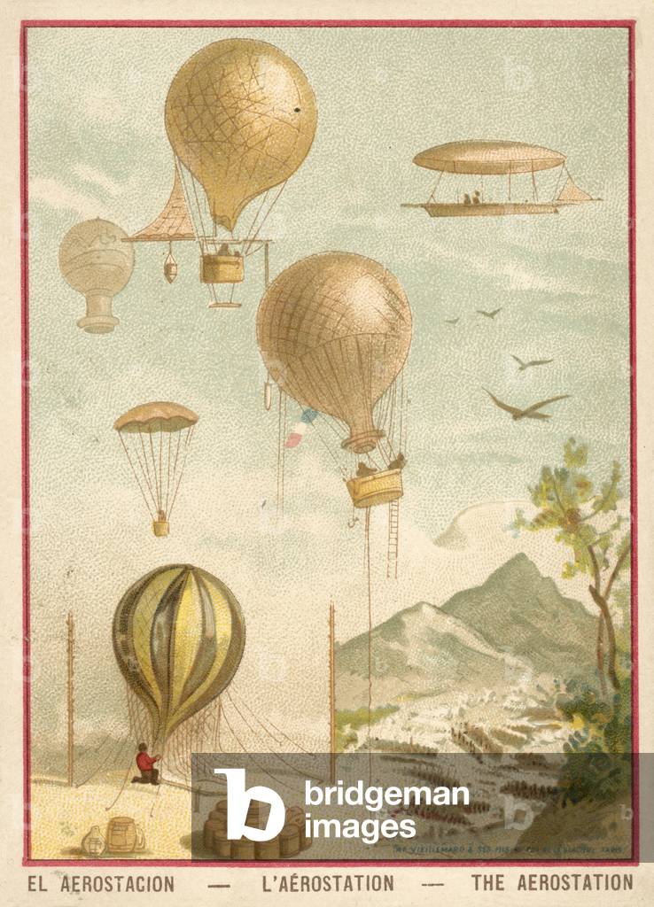 Ballooning (chromolitho)