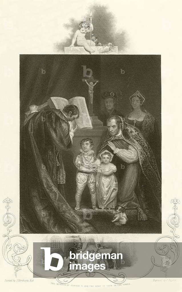 The marriage of Richard Duke of York (engraving)