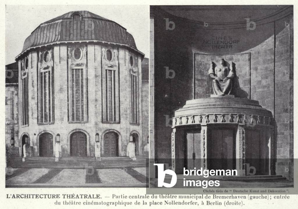 L'Architecture Theatrale (b/w photo)