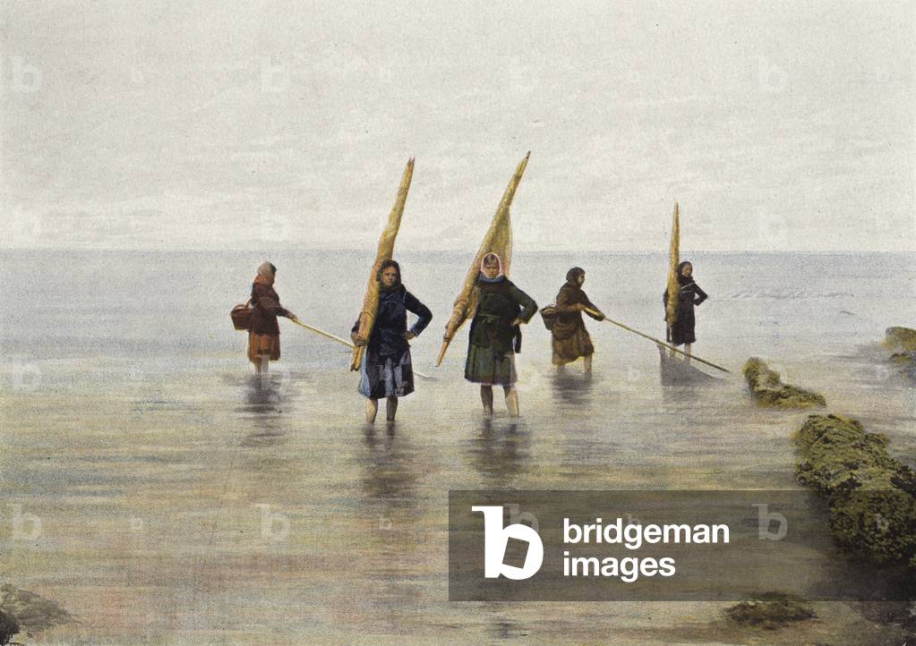 La Peche Aux Crevettes (colour photo)