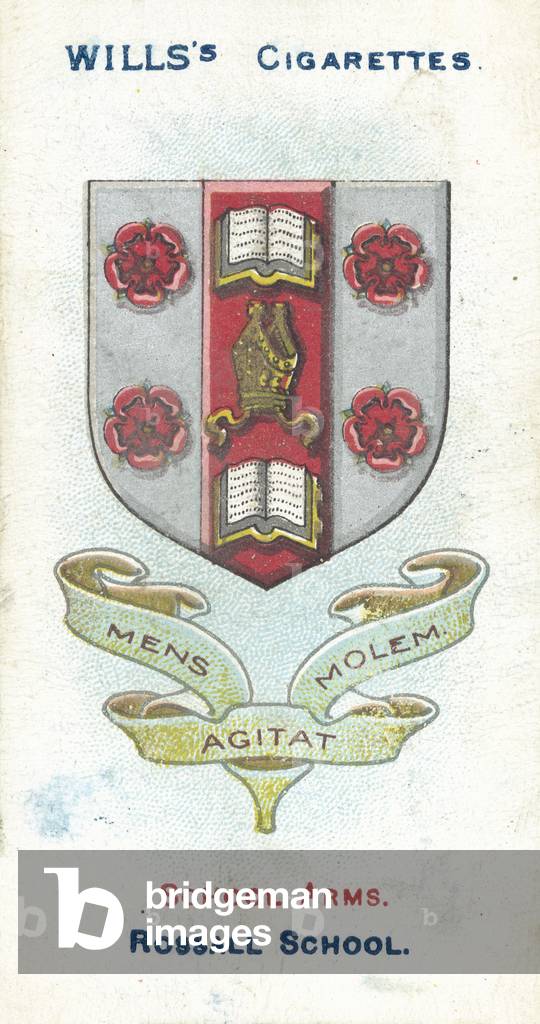 Rossall School, Mens Agitat Molem, Mind Controls The Cosmos (colour litho)