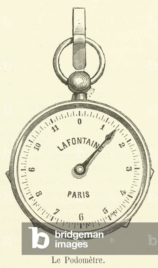 Le Podometre (engraving)