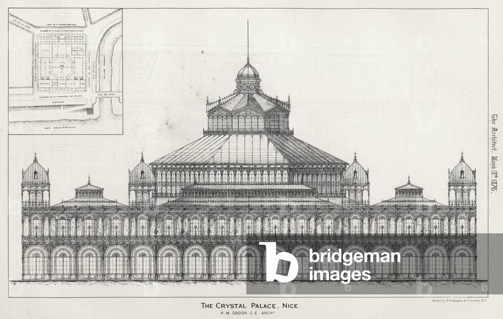 The Crystal Palace, Nice (engraving)
