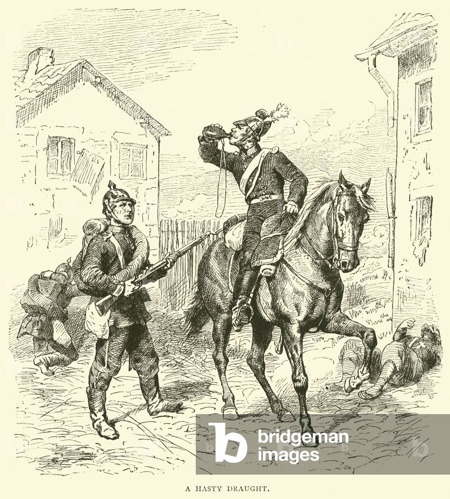 A Hasty Draught, January 1871 (engraving)