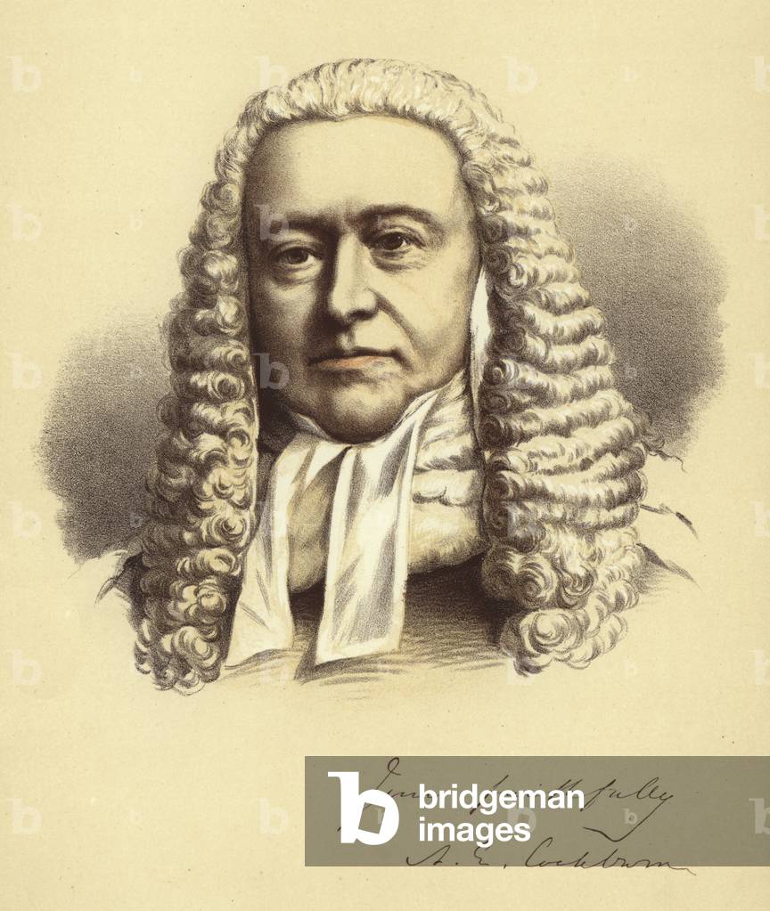 Lord Chief Justice Cockburn (colour litho)