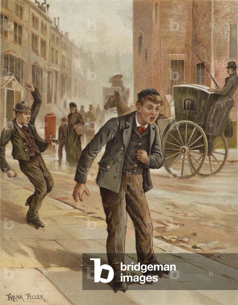 A Doubtful Turn (chromolitho)