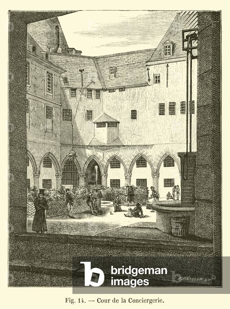 Cour de la Conciergerie (engraving)