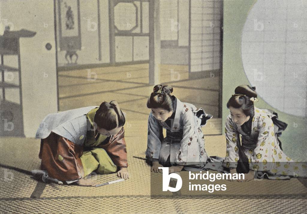 Visite De Ceremonie Au Japon (colour photo)