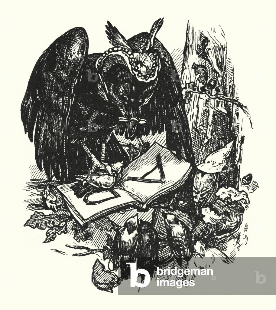 The Raven Schoolmistress (litho)