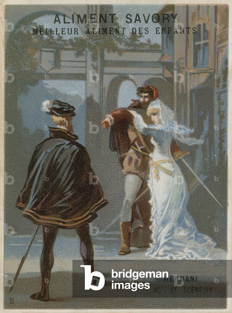 Hernani, Act 2, scene II (chromolitho)
