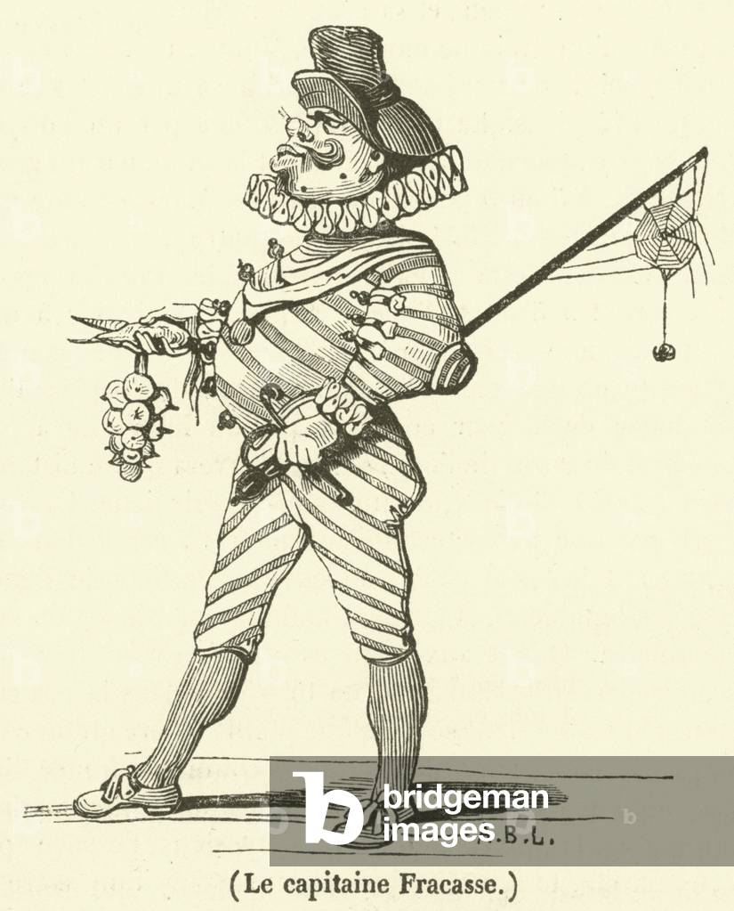 Le capitaine Fracasse (engraving)