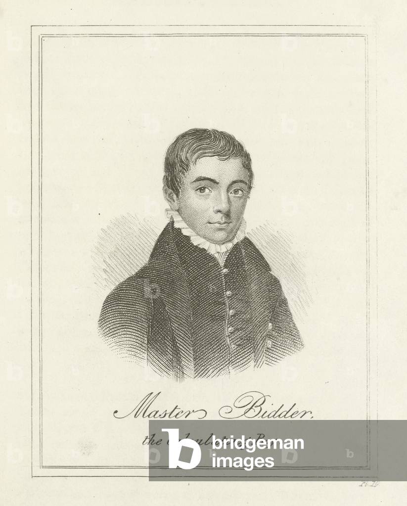 Master Bidder, the Calculating Boy (engraving)